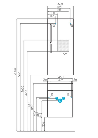 Тумба с раковиной aquaton эклипс м светлый эбони r