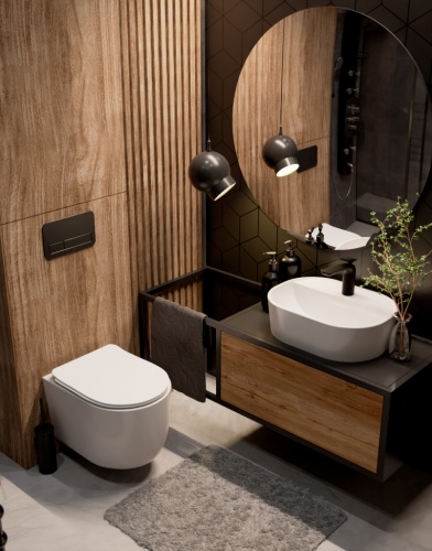 Подвесной унитаз AQUAme AQM2012 фото 4