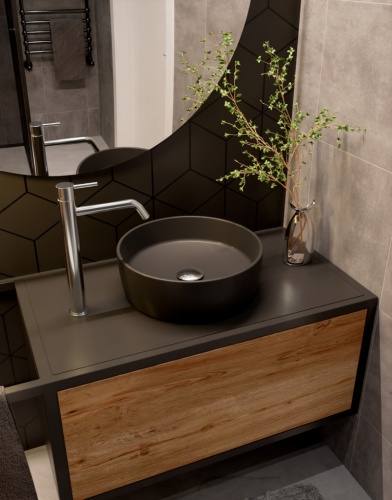 Накладная раковина AQUAme AQM5012MDG фото 2