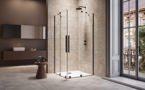 Душевой уголок Radaway Furo Black KDD фото 3