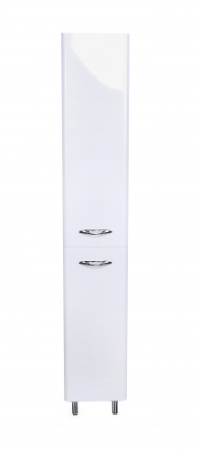 Шкаф-колонна Style Line Каре 30 с корзиной, Люкс белая, PLUS фото 2