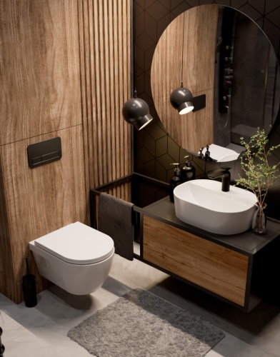 Подвесной унитаз AQUAme AQM2011 фото 3