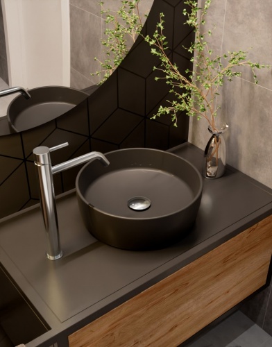 Накладная раковина AQUAme AQM5012MDG фото 3