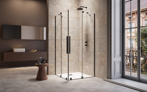 Душевой уголок Radaway Furo Black KDD фото 2