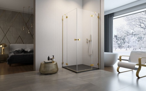 Душевой уголок Radaway Essenza Pro Gold KDD фото 2