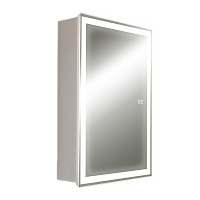 Зеркало-шкаф АQUAme AQM9202 60х80, с посветкой и подогревом
