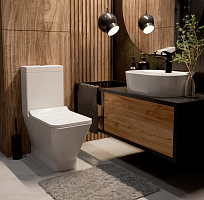 Напольный унитаз-компакт AQUAme Rimless AQM1005PRO