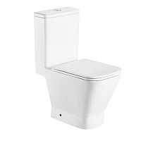 Напольный унитаз-компакт AQUAme Rimless AQM1006