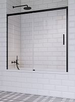 Шторка на ванну Radaway Idea Black PN DWJ