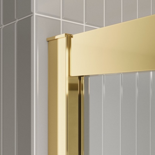Душевой уголок BelBagno LUCE-A-2-90-C-ORO фото 3