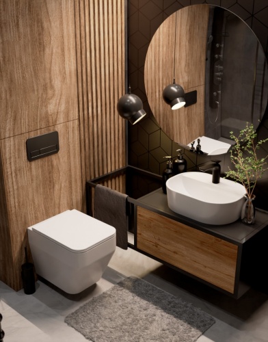 Подвесной унитаз AQUAme AQM2009 фото 3