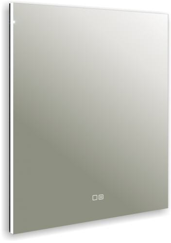 Зеркало АQUAme AQM9103 60x80, с посветкой и подогревом